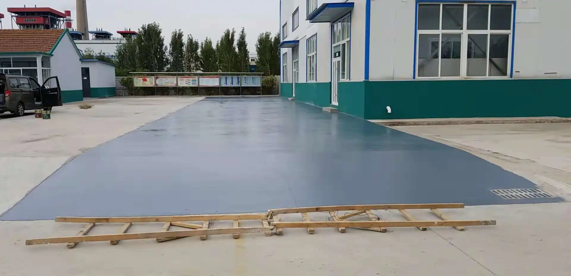 日照车间厂房地坪漆修补翻新